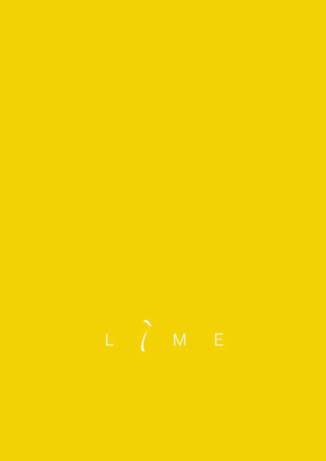 Original menu for Lime, page 1