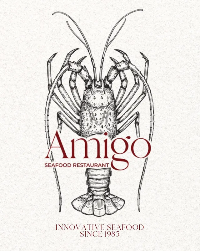Original menu for Amigo Restaurant, page 1