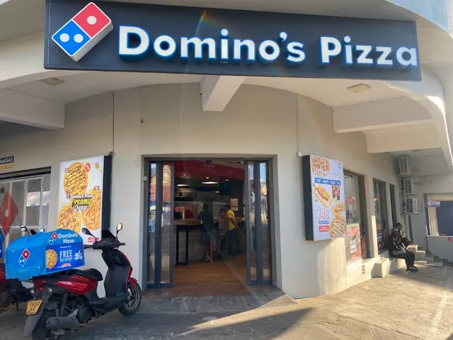 Original menu for Domino's Pizza Beau Bassin, page 1