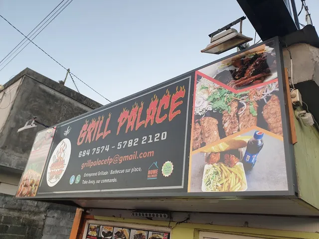Original menu for Grill Palace, page 2