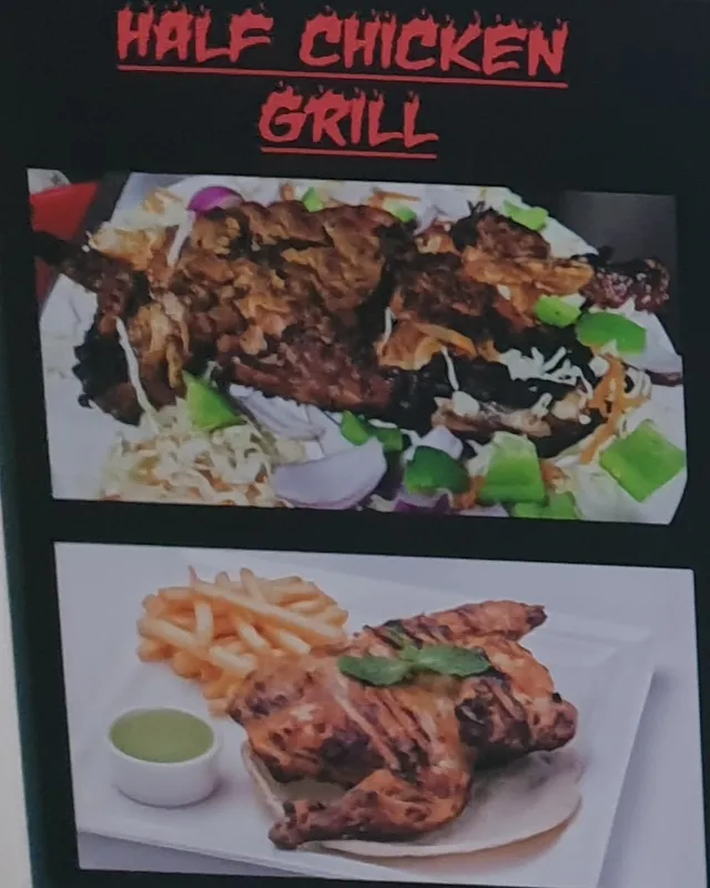 Original menu for Grill Palace, page 3